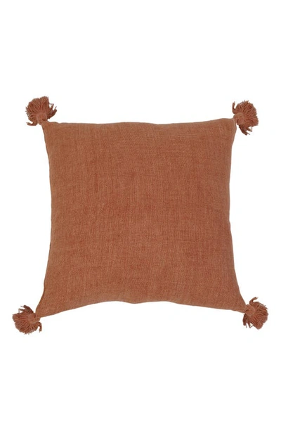 Pom Pom At Home Montauk Accent Pillow In Terra Cotta