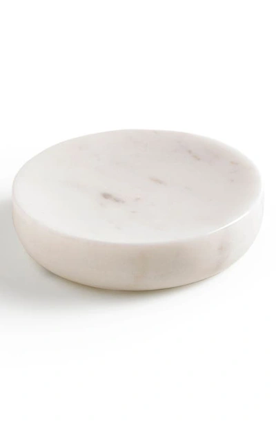 Kassatex Pietra Soap Dish In Calacatta Marble
