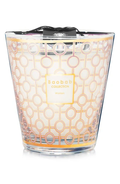 Baobab Collection Women Candle In Pink- Medium