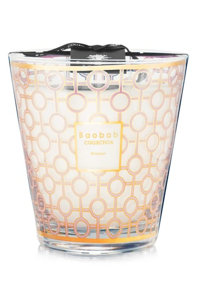 Baobab Collection Women Candle In Pink/gold