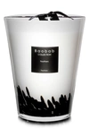 Baobab Collection Feathers Candle In Feathers- Large