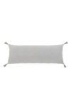 Pom Pom At Home Bianca Accent Pillow In Light Grey