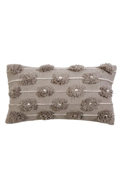 Pom Pom At Home Lola Accent Pillow In Taupe/ Ivory