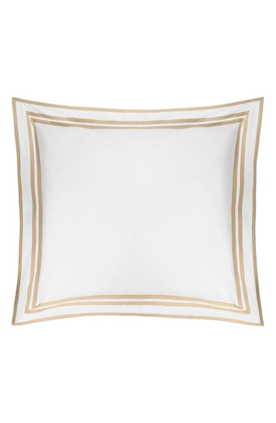 Matouk Meridian Euro Sham In Linen