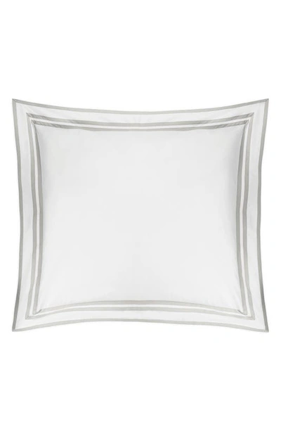 Matouk Meridian Euro Sham In Silver