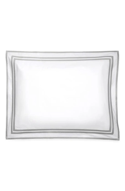 Matouk Meridian 350 Thread Count Sham In Silver