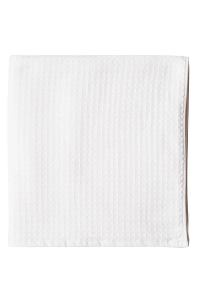 Uchino Waffle Twist 380 Thread Count Bath Towel In White