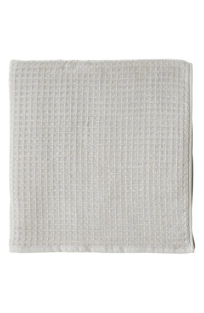 Uchino Waffle Twist 100% Cotton Bath Towel Bedding In Linen