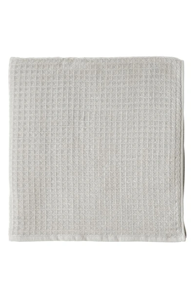 Uchino Waffle Twist 100% Cotton Bath Towel In Linen