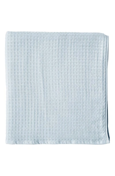 Uchino Waffle Twist 100% Cotton Bath Towel Bedding In Ocean