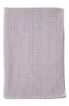 Uchino Waffle Twist 100% Cotton Hand Towel In Purple
