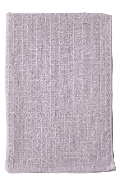 Uchino Waffle Twist 100% Cotton Hand Towel Bedding In Purple