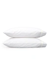 Matouk Lowell 600 Thread Count Pillowcase In Ivory