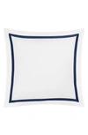 Matouk Lowell 600 Thread Count Euro Sham In Navy Blue