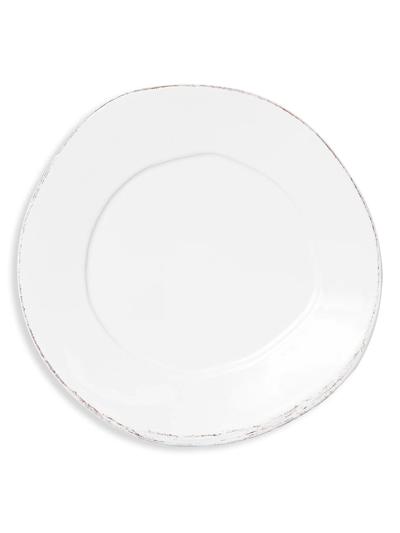 Vietri Lastra White Pasta Bowl In Linen