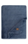 Ugg Whistler Throw Blanket In Denim