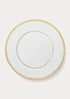 Polo Ralph Lauren Wilshire Salad Plate In Silver/white