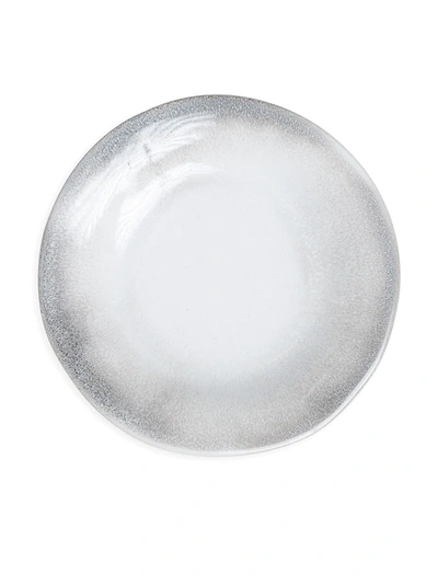 Vietri Aurora Stoneware Dinner Plate In Grey