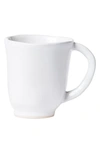 Vietri Aurora Stoneware Mug In White