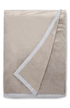 Ugg Duffield Ii Throw Blanket In Seal Heather