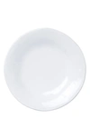 Vietri Aurora Stoneware Dinner Plate In Snow