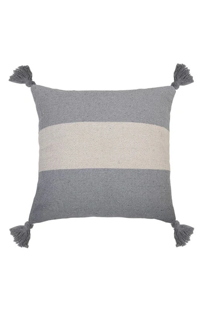 Pom Pom At Home Reese Accent Pillow In Blue Grey