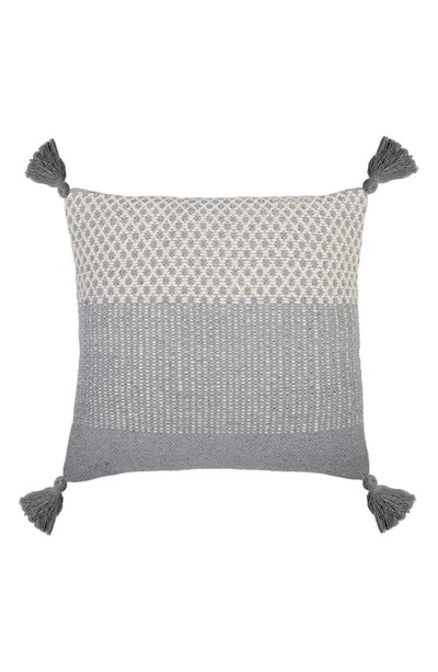 Pom Pom At Home Alice Accent Pillow In Blue Grey