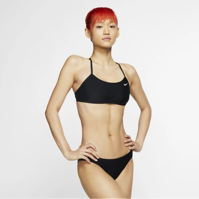 Nike Sport Top Women's 2-piece Swimsuit In Black | ModeSens