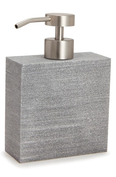 Kassatex Faux Slate Lotion Dispenser In Grey