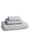 Kassatex Dalia Bath Towel In Grey
