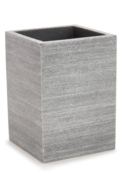 Kassatex Faux Slate Bath Tumbler In Grey