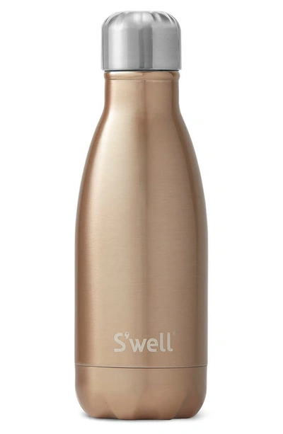 S'well Pyrite Collection Water Bottle In Gold