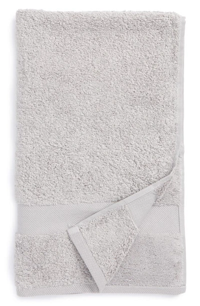 Matouk Lotus Hand Towel In Smoke