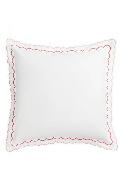 Matouk India Standard Sham In Cerulean