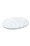 Stokke X Pehr Sleepi Mini Organic Cotton Fitted Sheet In Grey Dotty