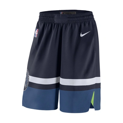 Nike Minnesota Timberwolves Icon Edition Swingman  Men's Nba Swingman Shorts In Blue