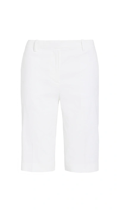 Theory Treeca Bermuda Shorts In White
