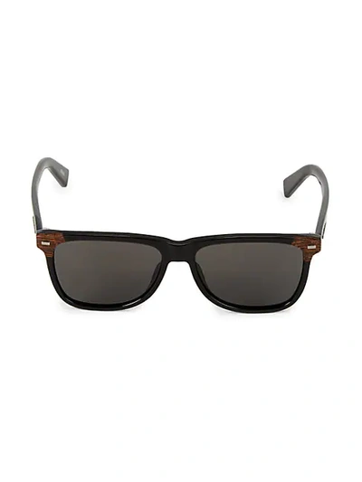Ermenegildo Zegna 56mm Square Sunglasses