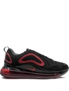 Nike Men's Air Max 720 Low-top Sneakers In Black/ White/ Red