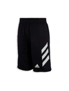 Adidas Originals Kids' Adidas Little Boys Aeroready Pro Sport 3-stripe Shorts In Black