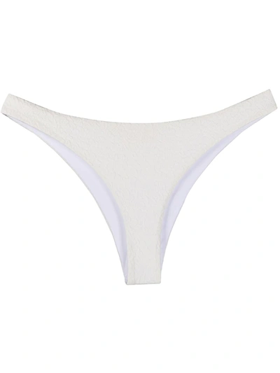 Mara Hoffman Kay Bikini Bottom In White