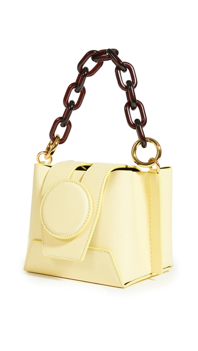 Yuzefi Daria Mini Bucket Bag In Yellow