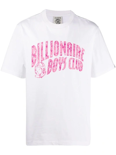 Billionaire Boys Club Logo Print T-shirt In White