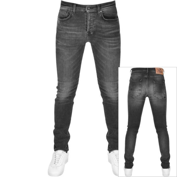 black prps jeans