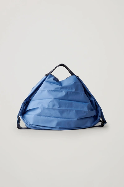 Cos Technical Gym Bag In Blue