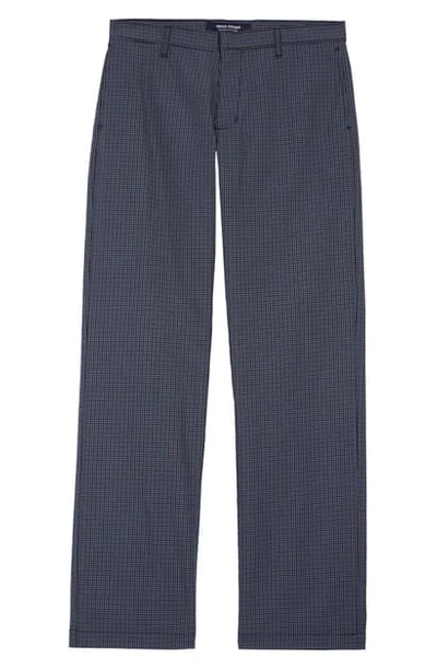 Noon Goons Crestline Check Pants In Checkered Navy