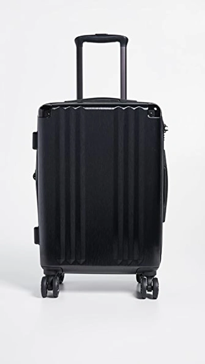 Calpak Ambeur 20-inch Rolling Spinner Carry-on In Black