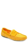 Swims Men's Penny Loafer Drivers In Gold