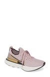 Nike React Infinity Run Flyknit Women's Running Shoe (plum Fog) - Clearance Sale In Plum Fog/ Black/ Metallic Gold