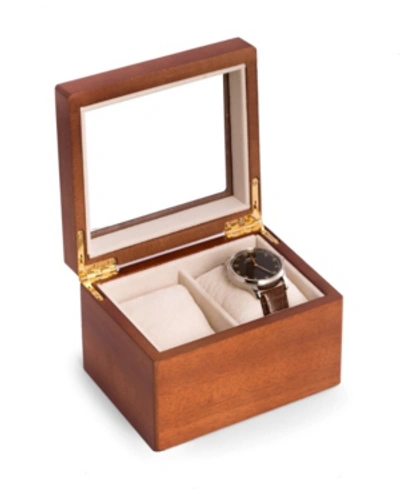 Bey-berk 2 Watch Box In Brown